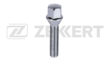 ZEKKERT BE4150 Болт колесный  конус  M12x1 5  длина резьбы 45  ключ 17  цинк