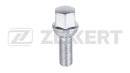 ZEKKERT BE4151 Болт колесный сфера, М12x1,5, длина резьбы 28, ключ 17, цинк