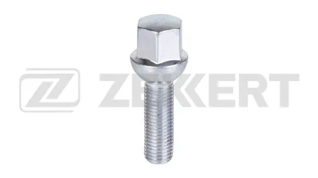 ZEKKERT BE4152 Болт колесный, сфера, М12x1,5, длина резьбы 35, ключ 17, цинк