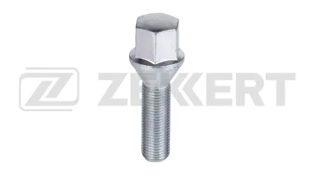 ZEKKERT BE4154 Болт колесный  конус  М12x1 25  длина резьбы 36  ключ 17  цинк