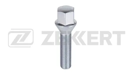 ZEKKERT BE4155 Болт колесный  конус  М12x1 25  длина резьбы 42  ключ 17  цинк