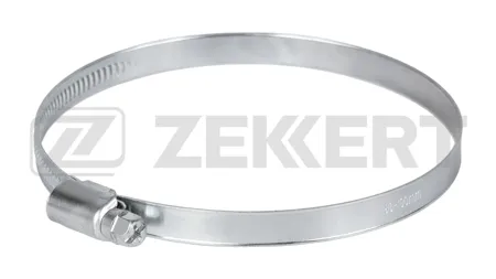 ZEKKERT BE5038 Хомут зажимной 80-100 мм (оцинк. сталь)