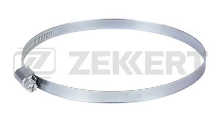 ZEKKERT BE5041 Хомут зажимной 110-130 мм (оцинк. сталь)