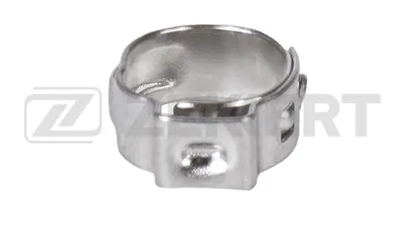 ZEKKERT BE5044 Хомут ушковый 10 3-12 8 мм (нерж. сталь)