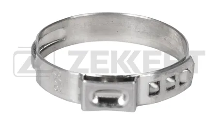 ZEKKERT BE5051 Хомут ушковый 27 6-30 8 мм (нерж. сталь)