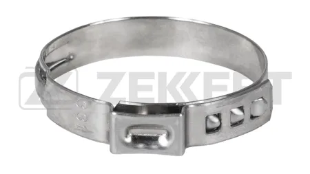 ZEKKERT BE5052 Хомут ушковый 29 9-33 1 мм (нерж. сталь)