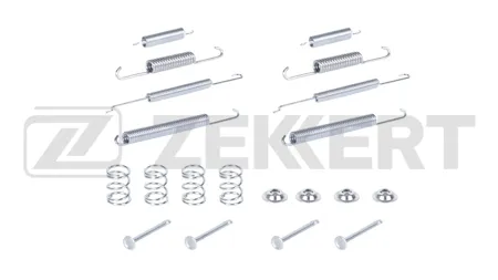 ZEKKERT BR1503 Комплект установочный задн. торм. колодок Skoda Octavia (1U) 96-, Roomster (5J) 06-, VW Caddy II 95-, Polo V 10-