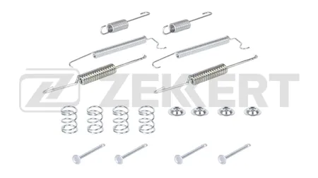 ZEKKERT BR1504 Комплект установочный задн. торм. колодок Renault Logan 04-, Clio II 98-, Peugeot 206 98-