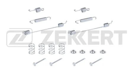 ZEKKERT BR1509 Комплект установочный задн. торм. колодок Renault Clio II, IV 98-, Logan I, II 04-, Sandero 09-