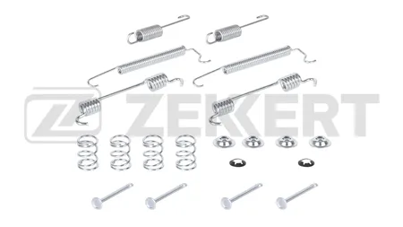 ZEKKERT BR3296 Комплект установочный задн. торм. колодок Chevrolet Rezzo (U100) 05-, Daewoo Rezzo (U100) 00-