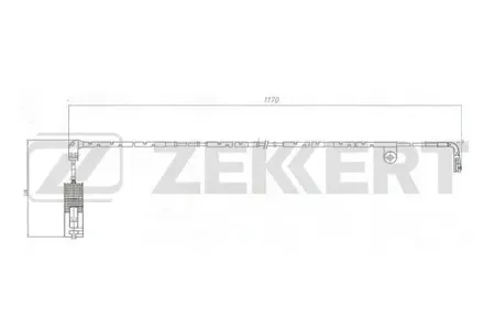 ZEKKERT BS8071 Датчик износа тормозных колодок Land Rover Range Rover III 02-