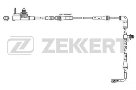 ZEKKERT BS8118 Датчик износа тормозных колодок Land Rover Range Rover Evoque 11-