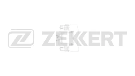 ZEKKERT BS8320 Тормозной суппорт передний левый VW Polo IV, V 01-, Golf IV-VI 97-, Jetta III 05-, Audi A3 I, II 96-, Skoda Octavia (1U2) 96-