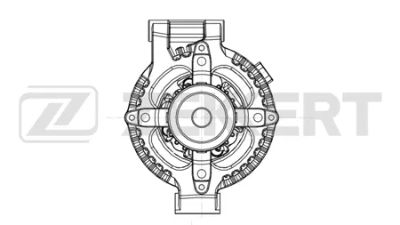 ZEKKERT GE1021 Генератор Honda Accord VI, VII 03-, Civic VIII 06-, CR-V III 06-