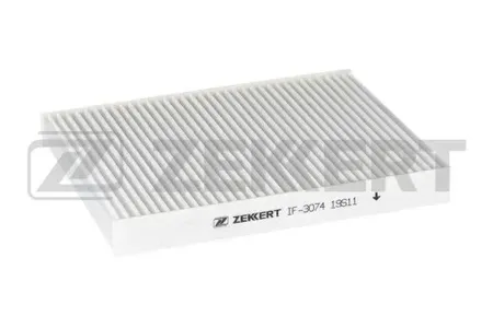 ZEKKERT IF3074 Фильтр салона Уаз Patriot 04-, Hunter 04-, Fiat Doblo (119, 223) 01-, Punto (188) 99-, Lancia Ypsilon (843) 03-