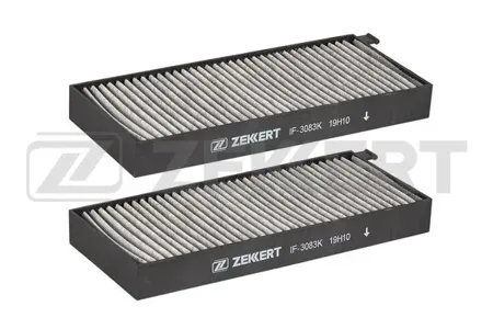 ZEKKERT IF3083K Фильтр салона угольн. SsangYong Actyon I, II 05-, Actyon Sport s 07-, Kyron 05-