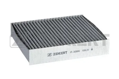 ZEKKERT IF3099K Фильтр салона угольн. Mitsubishi Colt VI 04-, Smart Roadster (452) 03-, Forfour (454) 04-