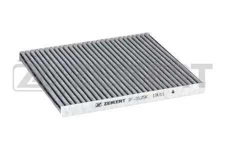 ZEKKERT IF3125K Фильтр салона угольн. Kia Rio II, III 05-, Cerato II, III 09-, Sportage II, III 04-, Hyundai Solaris IV 10-, Tucson I, III 04-
