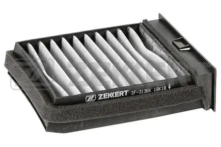 ZEKKERT IF3136K Фильтр салона угольн. Mitsubishi Carisma 00-, Space Star 98-, Volvo V40 95-, S40 95-