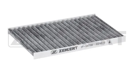 ZEKKERT IF3475K Фильтр салона угольн. Chery Tiggo 2 16-, IndiS (S18D) 10-, Bonus (A13) 11-, Very (A13) 11-