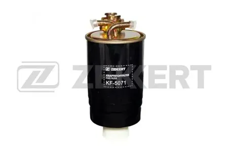 ZEKKERT KF5071 Фильтр топливный VW Polo II 87-, Golf II-IV 87-, Passat III, IV 88-, Jetta II 87-, TranSporter III, IV 88-, Seat Ibiza II 93- (Дизель)