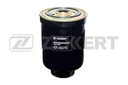 ZEKKERT KF5075 Фильтр топливный Hyundai H-1 97-, Porter 94-, Mazda MPV 96-, Kia K-2500 03-, Pregio 95-, Carnival II 01- (Дизель)
