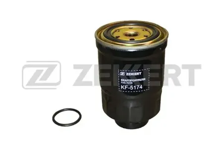 ZEKKERT KF5174 Фильтр топливный Nissan Almera (N15, N16, V10) 95-, Primera (P10-P12) 90-, X-Trail (T30) 01-, NP300 Pick Up (D22) 08- (Дизель)