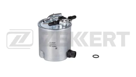 ZEKKERT KF5202 Фильтр топливный Nissan Qashqai (J10, JJ10, NJ10E) 07-, X-Trail (T31) 07-, Renault Koleos 08- (Дизель)