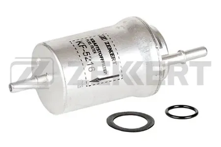 ZEKKERT KF5216 Фильтр топливный Audi A3 II 03-, Skoda Octavia (1Z3, 1Z5) 04-, Fabia (6Y2, 6Y3, 6Y5) 99-, VW Polo IV 01-, Golf V 03- (Бензин)