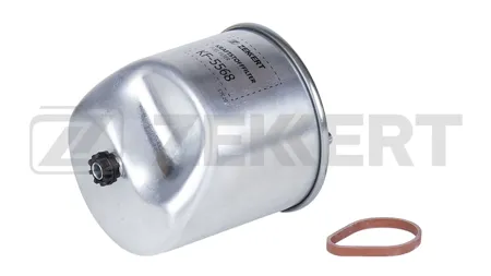 ZEKKERT KF5568 Фильтр топливный Ford Focus III 10-, Transit 13-, Mazda 3 II 08-, 2 II 11-, 5 II 10-, Volvo S60 II 11-,S80 II 11-, C30 10-