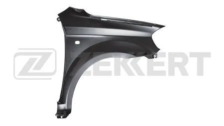 ZEKKERT KT1003 Крыло переднее левое Chevrolet Aveo sedan (T250,T255) 05- с отв. под повторитель (Тайвань)