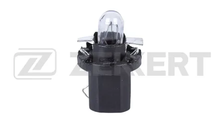 ZEKKERT LP1184 Лампа 12V 1.2W B8.5d Black (миним. кол-во заказа 10 шт)
