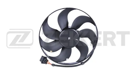 ZEKKERT MK7032 Вентилятор радиатора VW Polo III, IV 94-, Golf III, IV 92-, Skoda Octavia (1U) 96-, Fabia (6Y) 99-, Audi A3 96-, TT 98-