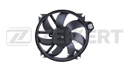 ZEKKERT MK7038 Вентилятор радиатора с кожухом Renault Megane III 08-, Scenic III 08-, Grand Scenic III 09-