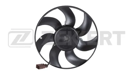 ZEKKERT MK7066 Вентилятор радиатора VW Passat VI 05-, Golf V,VI 04-, Jetta III,IV 05-, Audi A3 II 03-, Skoda Octavia (1Z3,1Z5,5E3,NL3,NR3) 04-