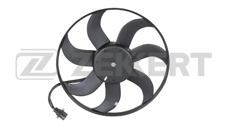 ZEKKERT MK7089 Вентилятор радиатора VW Polo III, V 99-, Skoda Rapid (NH3, NK3, NK6) 12-, Fabia (6Y2, 542) 99-, Audi A1 10-