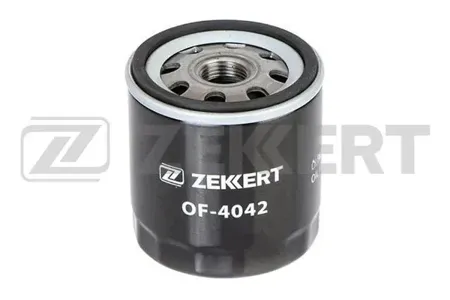 ZEKKERT OF4042 Фильтр масляный Skoda Felicia (6U1, 6U5, 6UF) 94-, Ford Escort III-VI 80-, Fiesta I-IV 76-, Mazda 121 III 96-, Changan Alsvin 18-