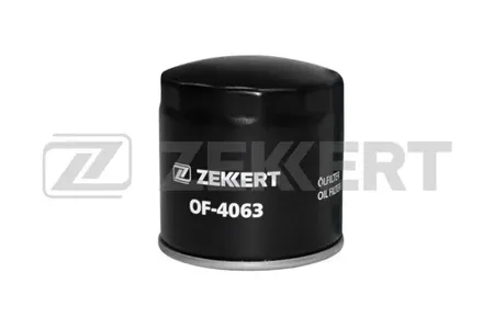 ZEKKERT OF4063 Фильтр масляный Chevrolet Niva (2123) 07-, Lacetti (J200) 03-, Aveo (T250, T200) 03-, Opel Astra F, G, H 91- (замена для OF-4227)