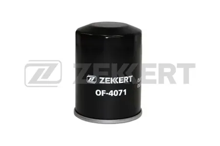 ZEKKERT OF4071 Фильтр масляный Toyota Rav 4 (A2030) 00-, Camry (V30) 01-, Corolla (E90110120) 87-, Nissan Note (NE11) 06-, Serena (C23) 92-