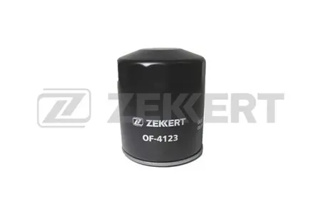 ZEKKERT OF4123 Фильтр масляный Toyota LC 70, 80, 90, 100 88-, LC Prado 120 02-, Avensis (T220) 99-, Hilux (N80, N90, N110, N140, N150, N160) 88-