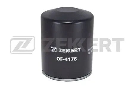 ZEKKERT OF4178 Фильтр масляный Mitsubishi L200 86-, Galant V-VIII 84-, Pajero I-III 87-, Mazda B-series 98-, MPV 96-, Hyundai Galloper I,II 91-