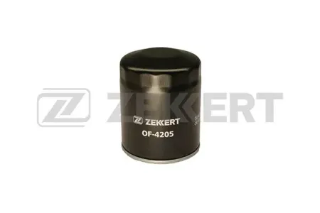 ZEKKERT OF4205 Фильтр масляный Nissan Almera (N15) 95-, Primera (P10, P11) 90-, Terrano (WD21, R20) 90-, Vanette (KC120, C22, HC 23) 83-