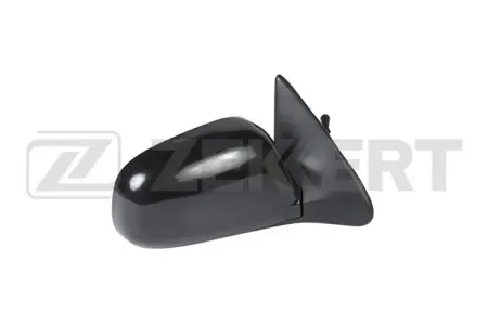 ZEKKERT SP4007 Зеркало в сборе правое черное выпуклое трос регул Daewoo Nexia (N100) 95-