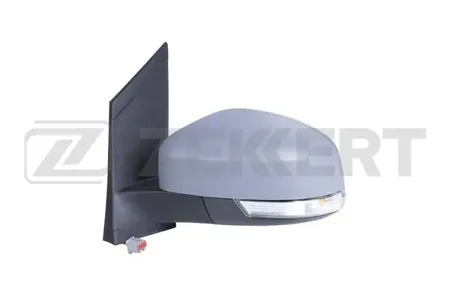 ZEKKERT SP4034 Зеркало в сборе левое грунтованное асферическое эл регул с подогр с повт поворота Ford Focus II 08-