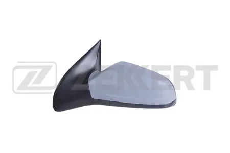 ZEKKERT SP4048 Зеркало в сборе левое грунтованное асферическое эл регул с подогр Opel Astra G 97-, Astra H 07-