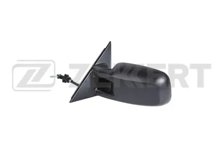 ZEKKERT SP4140 Зеркало в сборе левое текстурное плоское трос регул VW Passat III, IV 88-