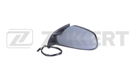 ZEKKERT SP4145 Зеркало в сборе левое грунтованное асферическое эл регул с подогр Peugeot 307 00-