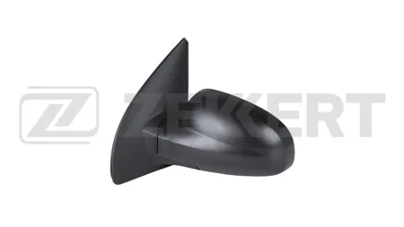 ZEKKERT SP4151 Зеркало в сборе левое текстурное плоское трос регул Chevrolet Aveo (T200, T250) 04-, Daewoo Aveo (KLAS) 02-