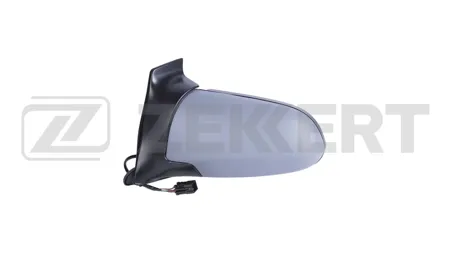 ZEKKERT SP4281 Зеркало в сборе левое грунтованное асферическое эл регул с подогр Opel Zafira A 99-