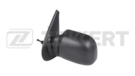 ZEKKERT SP4310 Зеркало в сборе левое текстурное плоское трос регул Renault Kangoo 97-